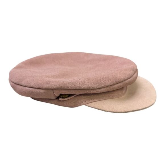 Lack Of Color Lola Pink Suede Slouch Cap Hat Size Small - Picture 7 of 11